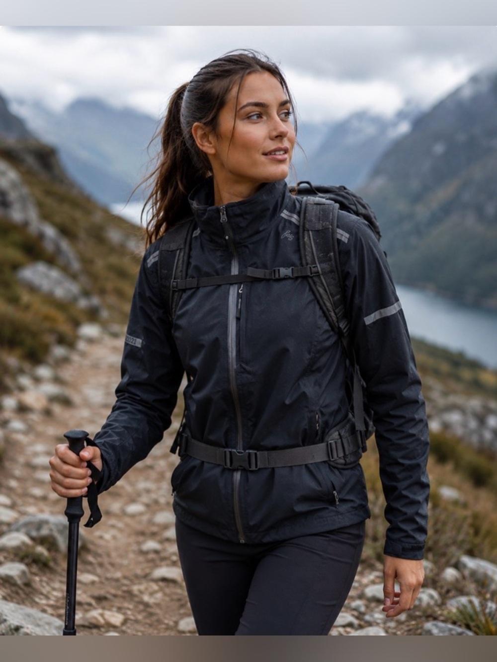 FWZ Women’s M/ premium 3-layer
Con/ best performance: outdoor hiking&cycling.